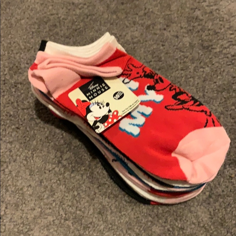 Disney Minnie Mouse 10 Pairs Socks